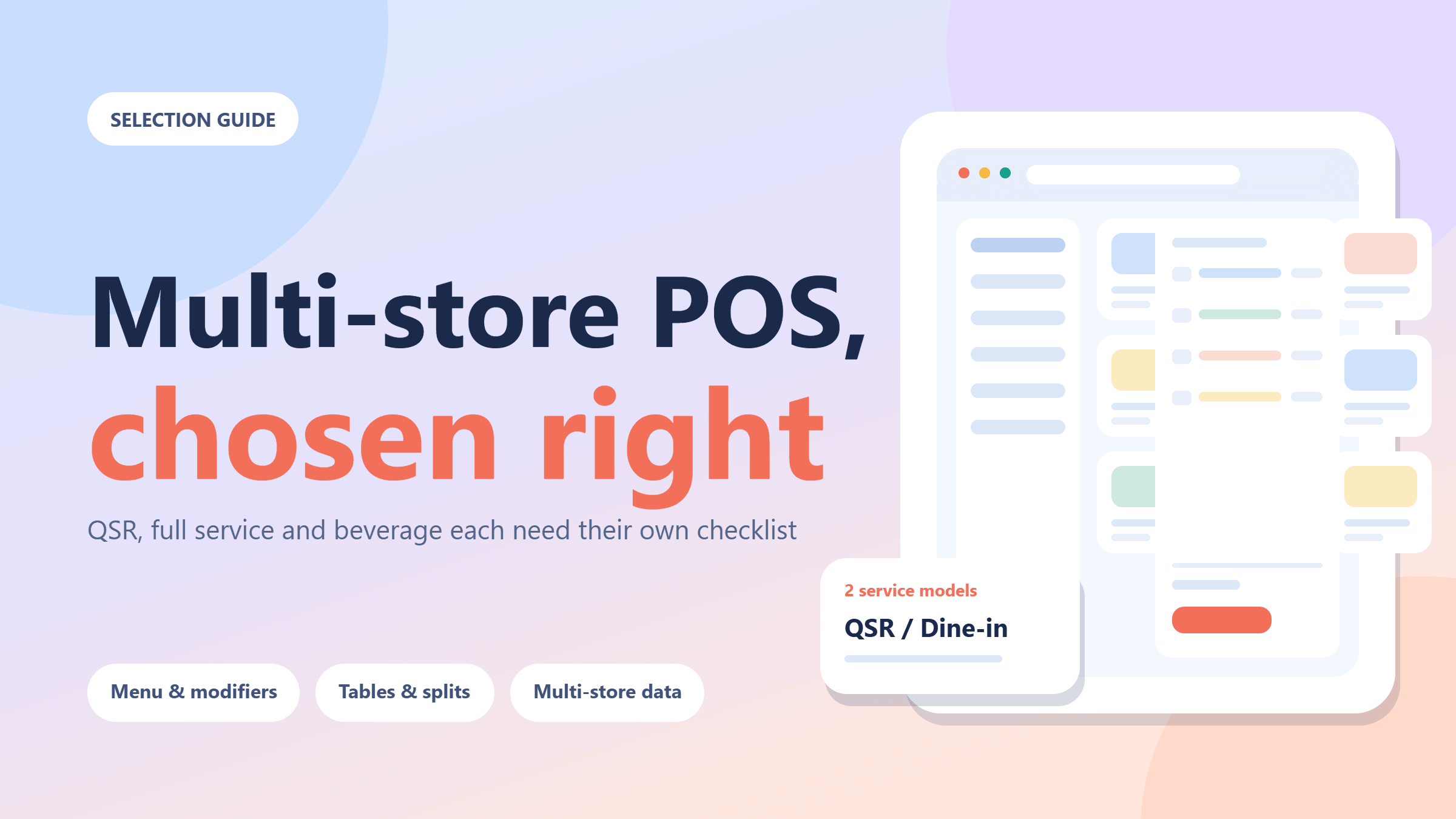 Restaurant POS System for Quick-Service and Full-Service Operations